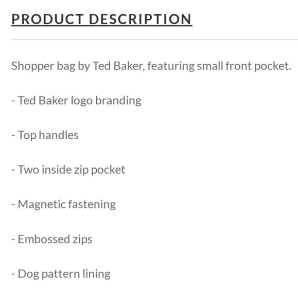 Neon Pink  Ted Baker Bag - Picture 3 of 10